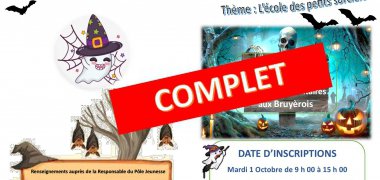 ALSH octobre : complet