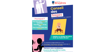 Infos - Conseil des Sages à Bruyères