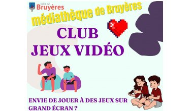 Club jeux vidéo médiathèque